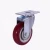 Import 3" 4" 5" Medium Duty Red Wheel Industrial Caster Wheels for Beach Cart from China