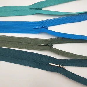 3# Factory high quality wholesale custom Close-End Invisible Zipper For Garment