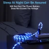 3 in 1 LED Fast USB Charging Cable Universal Multi Function Phone Charger Cable