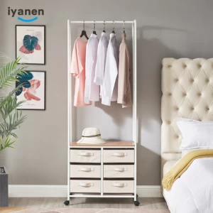 3 Tiers Multi Function Multi Color Hat Clothes Coat Shoes Bag and Towel Organizer Storage Hanger Shoe Rack Stand Bench