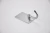 Import 304 stainless steel Hotel Bathroom Accessories Square Single Robe Hook Towel Hook Clothes Hook With 3m Tape from China