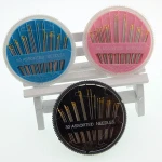 30pcs Assorted Hand Sewing Needles Embroidery Mending Craft Quilt Case New Chic Needles
