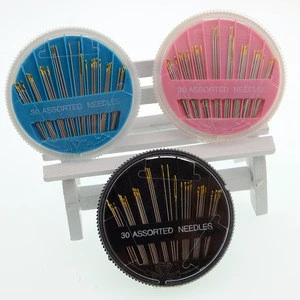 30pcs Assorted Hand Sewing Needles Embroidery Mending Craft Quilt Case New Chic Needles