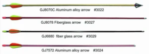 32 Inch Length Aluminum Shafts OD 7.6mm Aluminum Arrow for Archery Bow Hunting Arrow