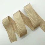 32MM HOT SALE MOIRE RIBBONS IN 100% POLYESTER FOR TEXTILE ACCESSORIES