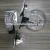 Import 35mm to 100mm Chrome Plated Furniture Swivel Caster with Transparent PU wheel from China