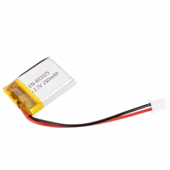 3.7V 250mAh 602025 Rechargeable li-ion Lithium Polymer Battery