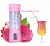 Import 380Ml Usb Rechargeable Blender 2 Blades Juicer Cup Juice Lemon Vegetables Fruit Smoothie Baby Food Juicer Dropshipping from China