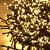 Import 3M/400L holiday led fireworks cluster string lights 8 modes Outdoor Christmas Party Fairy Home Decoration from China