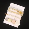 3Pcs/1setNew Arrival Gold Pin Hairpin Hair Clip Hairband Beauty Styling Tools Bobby Pin Barrette Hairpin Headdress Accessories