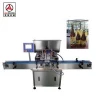 4 head simple auto bottle filling machine for honey /syrup