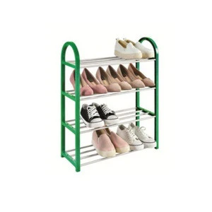 4 layer plastic outdoor shoes rack