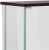 Import 4-Shelf Glass Cabinet tempering glass showcase from China