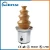 Import 4 tires commercial chocolate fountain from China