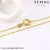 Import 42952 xuping 14K gold color baby chain necklace from China