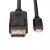 Import 4k USB3.1 Type C to To DP Cable 1.8m High Resolution Hdtv Gold Plated Male To Male USB Type C to Displayport Cable from China
