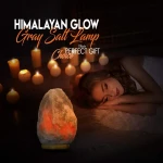 5-7 lbs Himalayan Glow Grey Salt lamp
