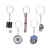 Import 5 Pcs Car Parts Model Key Chains, Colorful Turbo  Black Manual Gearbox Keychain,Tire Rim Keychain from China