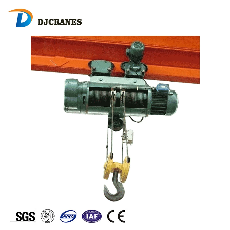 5 t electric hoist electric cable hoist 3 tons use in building material shops