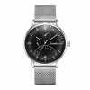 50 Pcs Low Moq Custom Logo  316l Stainless Steel Japanese Miyota Quartz Man Wristwatch