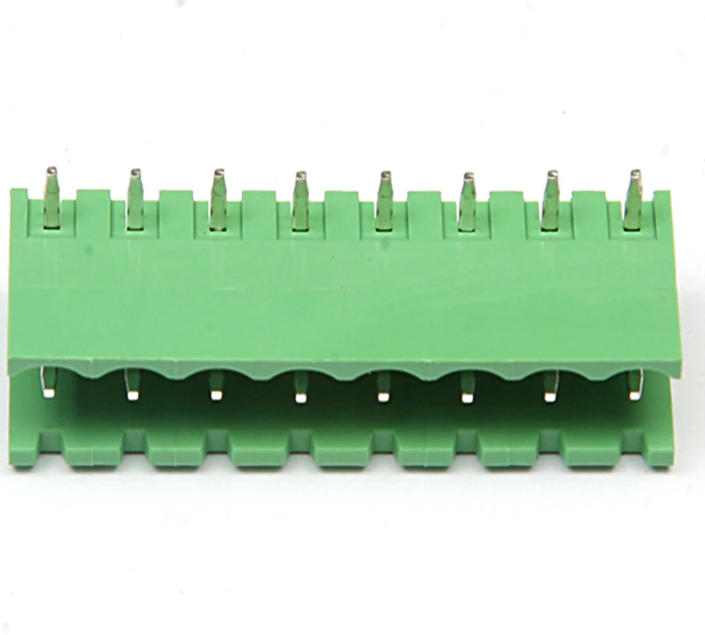 5.08  Straight Pin Open  Male Terminal Block  5.08mm 300V 15A  XS2EHDV