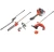 Import 52cc 5 in 1 garden multitool strimmer, , chainsaw brush cutter, hedge trimmer from China
