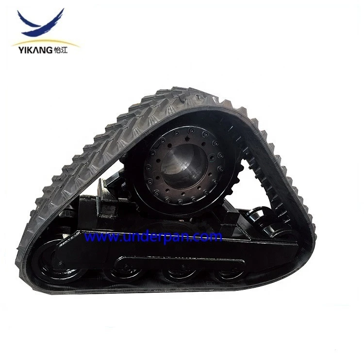 6 ton cane harvester rubber track undercarriage for agriculture machinery parts