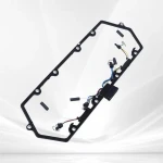 615-201 Engine Valve Cover Gasket Compatible with Select Ford / IC Corporation / International Models  Black Left Right