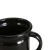 6cm wholesale Customizable Enamelware Coffee Short Tumbler small enamel Wine mug with double handle
