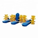 6impeller paddle wheel aerator for pond aquaculture machine  surface aerator prawn pond aerator