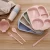 Import 6PCS/Set Wheat Straw Tableware Set Unbreakable Children Dinnerware Set Comes with Plate Bowl Cup Spoon Fork Chopsticks from China