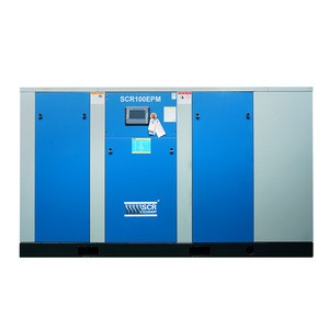 75KW 100HP Energy Saving high efficiency pm vsd industrial air compressor equipment (SCR100EPM)