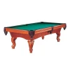 8 ft  Cheap Pool Table Solid Wood carved billiard  pool table