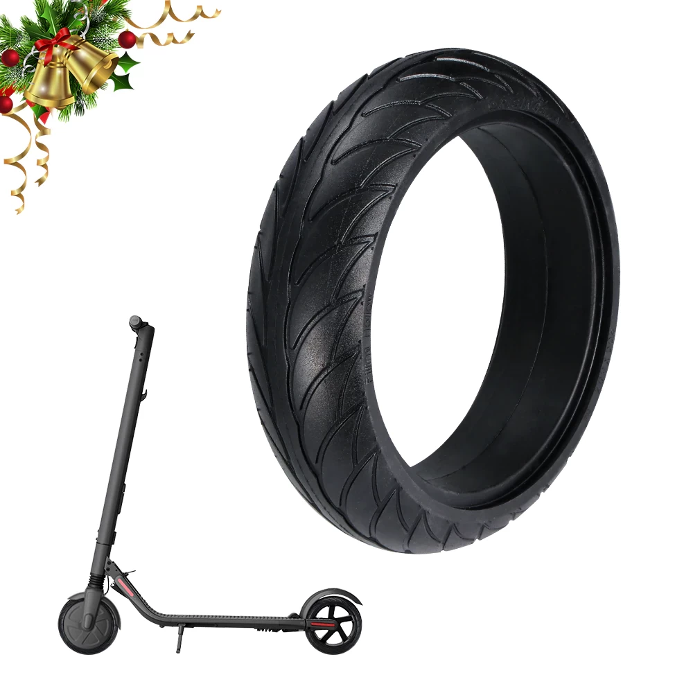 8 Inch Solid Tire for Electric Kick Scooter Front Rear Tires Wheel Tyre Replacement