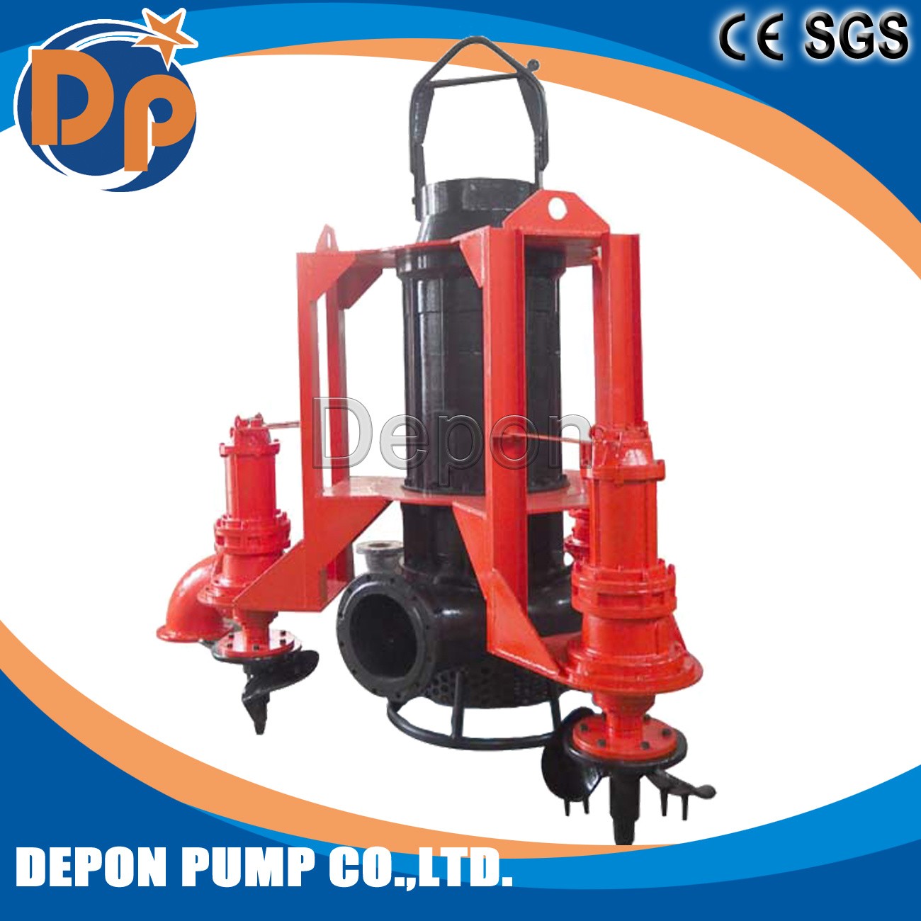 8&quot; High Pressure Submersible River Jet Dredge Pump for High Volume Sand