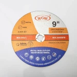 9 inch 230*3.0*22.2MM abrasive tools cut-off metal/stainless steel cutting wheel cast iron