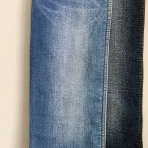 9oz 98% cotton 2% spandex regular slub indigo dyed jean denim fabric