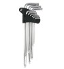 9pcs Cr-V torx key wrench set