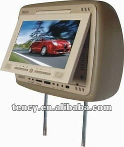 9&quot; Headrest Car Monitor with DVD player (KF-9200 DVD)