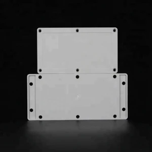 ABS PC 158*90*46 ip67 grey color outdoor plastic waterproof electrical junction box boxes with ear
