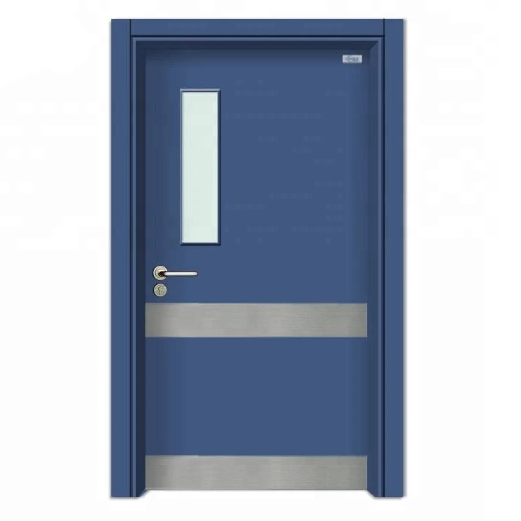 ABYAT 3 Hour Commercial Interior Fire Rated Steel Door Fire Resisting Safe Door With Vision Panel