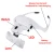 Adjustable 5 Lens Loupe LED Light Headband Magnifier Glass LED Magnifying Glasses With Lamp