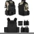 Import Adjustable Waterproof Men Tactical Combat Vest Camuflage Military Equipment Army Vest With Magazine Pouch from China