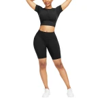 Affordable Moisture-Wicking Breathable And Elastic Sports Suit Sport Leggings Woman Sports Wear Yoga Set Workout Clothing