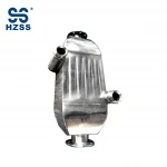 Air-antifreeze micro channel heat exchanger for Aviation engine