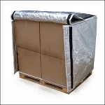 Air transport & sea bulk thermal isolation pallet cover for medicines& chemical or Fruit