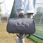 Airline Approved Lightweight Dog Carriers Expandable Pet Carrier Cat Bag Outdoor Foldable Pet Bag