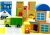 Import  china best gift for baby toy kids intelligent educational handmade toy 62 pcs wood learning toy wooden building block from China