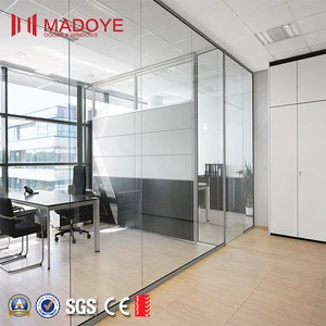  sale soundproof frosted glass wall office partitions