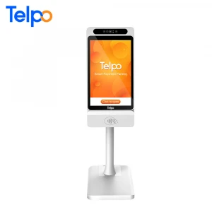 Alipay Partner Telpo 10-inch touch screen biometric face recognition countertop pos system for small retail store